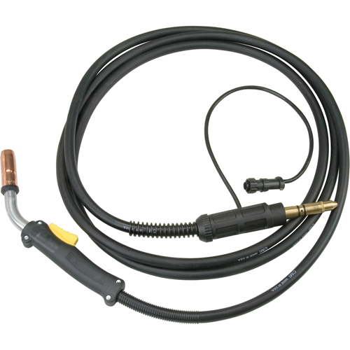 Replacement Air-Cooled MIG Gun, Miller&reg; Style, 250 Amperage Rating Mukwa Safety Services