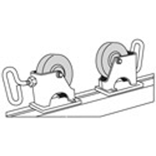 Support Adjust-A-Rolls, Capacit&eacute; de chargement 1000 lb, Capacit&eacute; max. de tuyau 36" Mukwa Safety Services