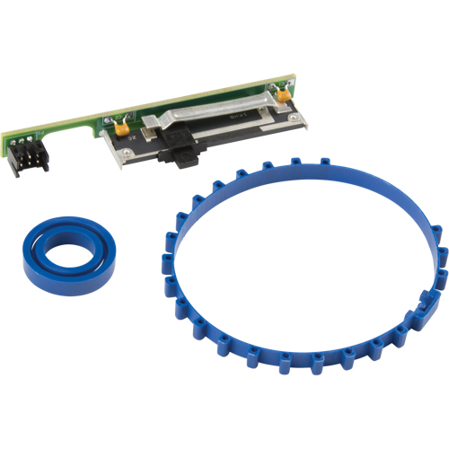Potentiom&egrave;tre bleu et interrupteur complet Mukwa Safety Services