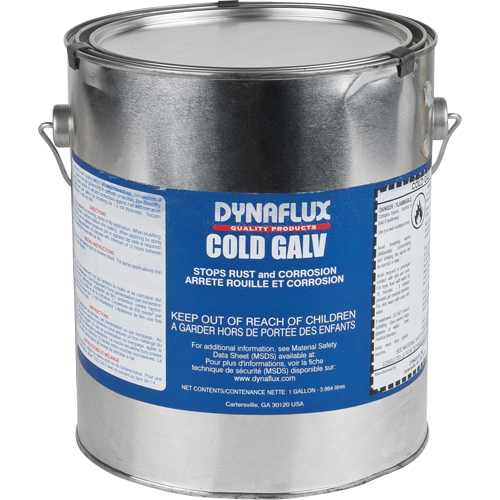 Galvanisants &agrave; froid - Rev&ecirc;tement galvanisant au zinc, Gallon Mukwa Safety Services