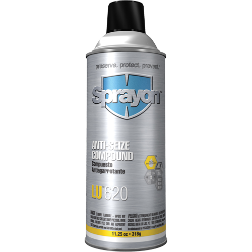 Compos&eacute; antigrippage LU620, 454 g, Canette a&eacute;rosol, 2200°F (1204°C) Temp max. Mukwa Safety Services