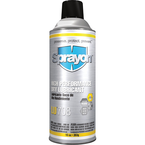 LU708 High Performance Dry Lubricant, Aerosol Can Mukwa Safety Services