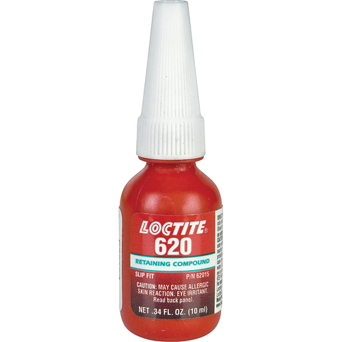 Compos&eacute; de retenue 620 haute temp&eacute;rature, 10 ml, Bouteille, Vert Mukwa Safety Services