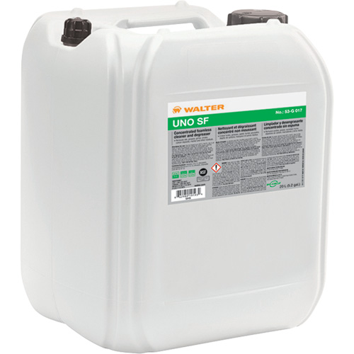 Uno S F Foamless Formulation Cleaner, Pail Mukwa Safety Services