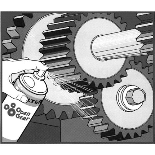 OPEN GEAR Lubricant, Aerosol Can Mukwa Safety Services