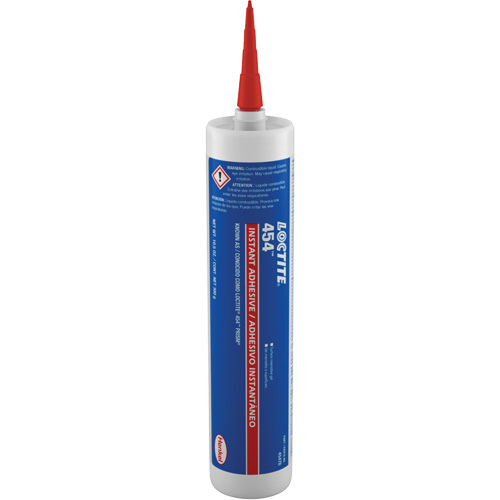 Gel 454 pour toute surface, Transparent, Cartouche, 10,58 oz Mukwa Safety Services