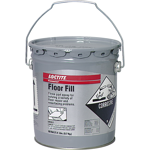 Produit de remplissage pour plancher Fixmaster, Trousse, Gris Mukwa Safety Services