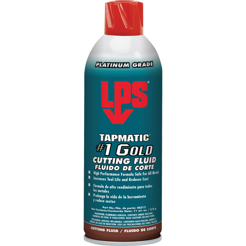 Tapmatic&reg; #1 Gold Cutting Fluids, 11 oz. Mukwa Safety Services