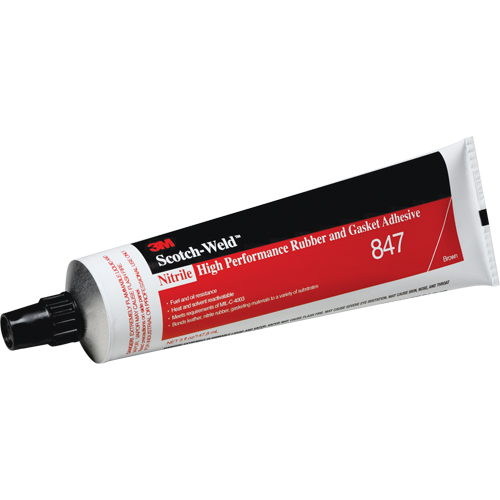 Rubber & Gasket Sealant, Tube, Brown Mukwa Safety Services