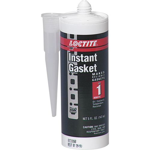 Scellant &agrave; joints Instant Gasket, Cartouche, Noir Mukwa Safety Services