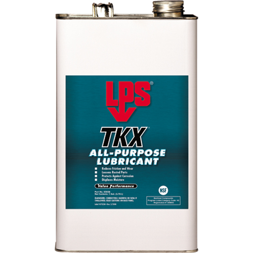 Lubrifiant, tout usage TKX, Cruche Mukwa Safety Services