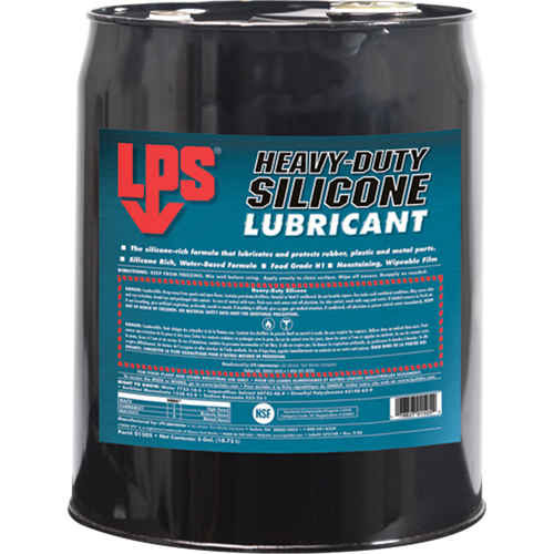 Lubrifiant &agrave; la silicone extra-puissant, Seau Mukwa Safety Services