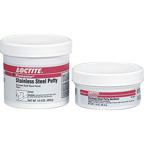 Fixmaster Stainless Steel Putty, 680 g., Kit, Grey Mukwa Safety Services