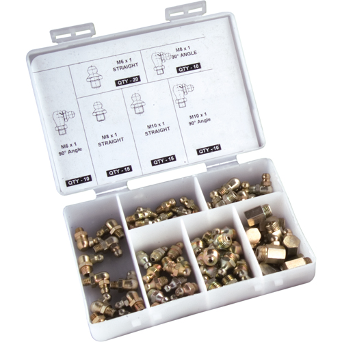 Jeu de raccords graisseurs, 80 mcx Mukwa Safety Services