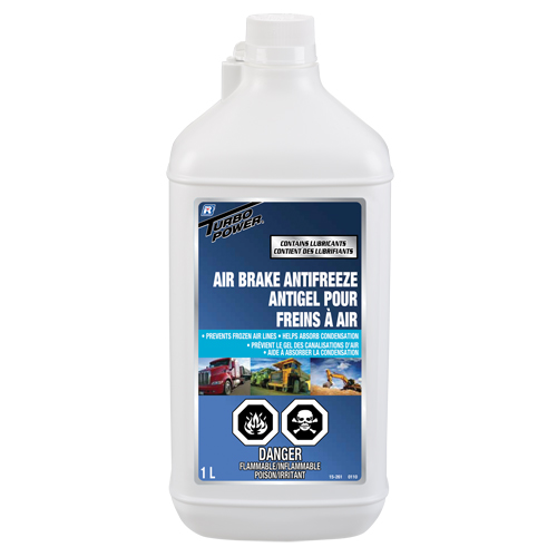 Antigel pour freins &agrave; air Turbo Power, Bouteille Mukwa Safety Services