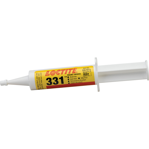 Adh&eacute;sif pour aimant 331, 50 g, Seringue Mukwa Safety Services