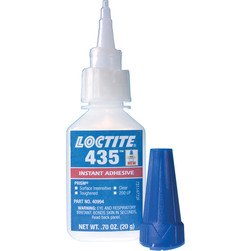 Adh&eacute;sif instantan&eacute;  431 pour toute surface, Transparent, Bouteille, 20 g Mukwa Safety Services