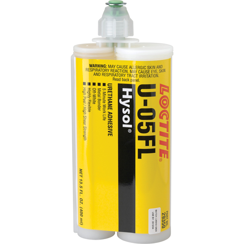 Hysol U-05FL Urethane Adhesive, Two-Part, Dual Cartridge, 622 g., Off-White Mukwa Safety Services