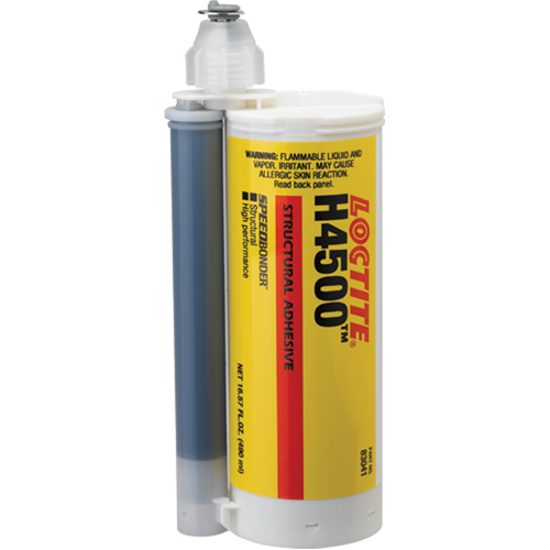 Speedbonder H4500 Structural Adhesive, Two-Part, Dual Cartridge, 678 g., Grey Mukwa Safety Services