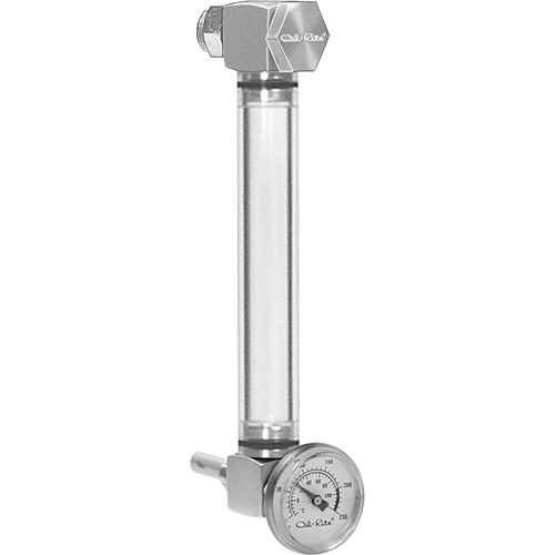 Indicateur de niveau &agrave; liquide en Rond Nylon, Filet&eacute;, 6" lo, 205°F (96,11° C) Mukwa Safety Services