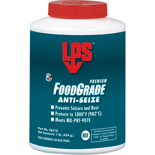 Antigrippant de qualit&eacute; alimentaire, 1 lb, Bouteille Mukwa Safety Services