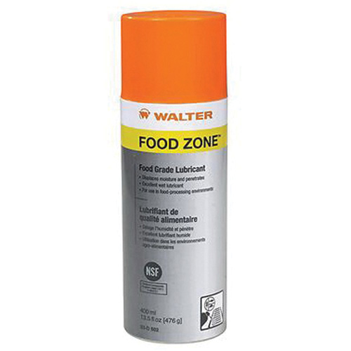 FOOD ZONE Food Grade General Purpose Lubricant, Aerosol Can Mukwa Safety Services