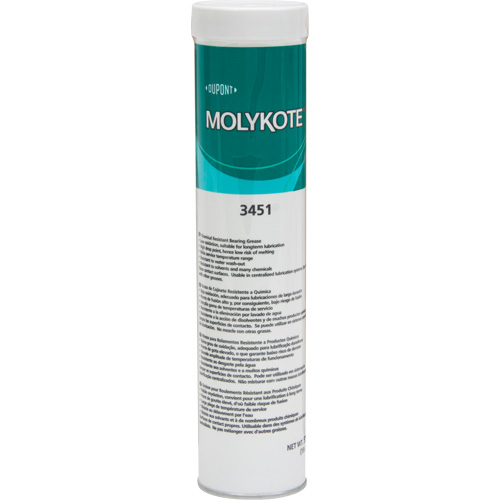 Graisse de roulement Molykote 3451, 550 g, Cartouche Mukwa Safety Services