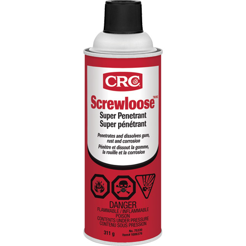 Super p&eacute;n&eacute;trant Screwloose, Canette a&eacute;rosol, 312 g Mukwa Safety Services
