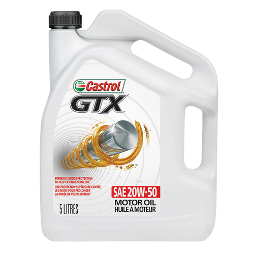 GTX&reg; 10W50 Motor Oil, 5 L, Jug Mukwa Safety Services