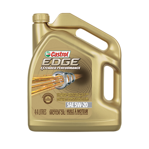 Huile &agrave; moteur 5W20 EP EDGE, 4,4 L, Cruche Mukwa Safety Services