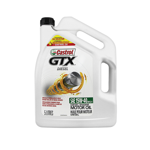 GTX&reg; DIESEL 15W40 Motor Oil, 5 L, Jug Mukwa Safety Services