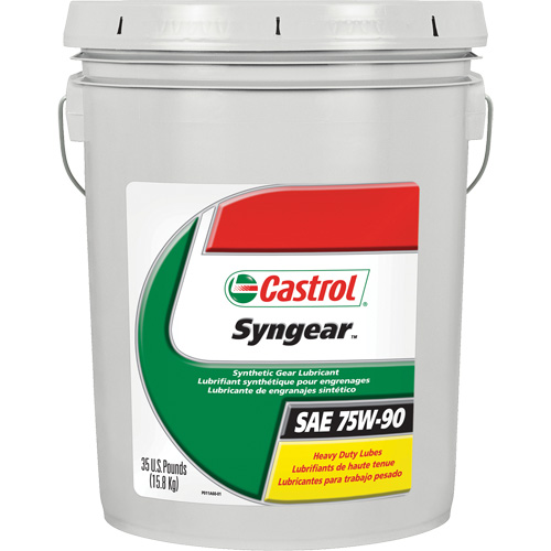 Lubrifiant pour engrenages Syngear 3750 75W90, Seau Mukwa Safety Services