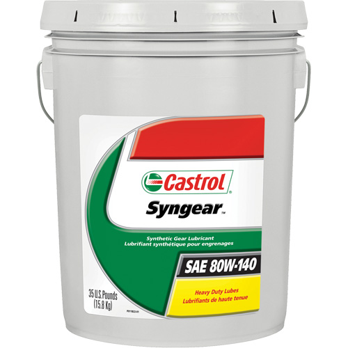Lubrifiant pour engrenages Syngear 3751 80W140, Seau Mukwa Safety Services