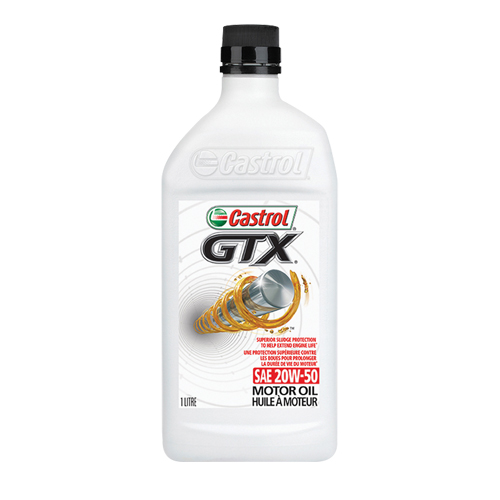 Huile &agrave; moteur 20W50 GTX, 1 L, Bouteille Mukwa Safety Services