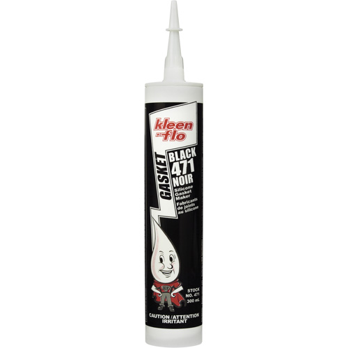 Silicone Gasket Maker, Cartridge, Black Mukwa Safety Services