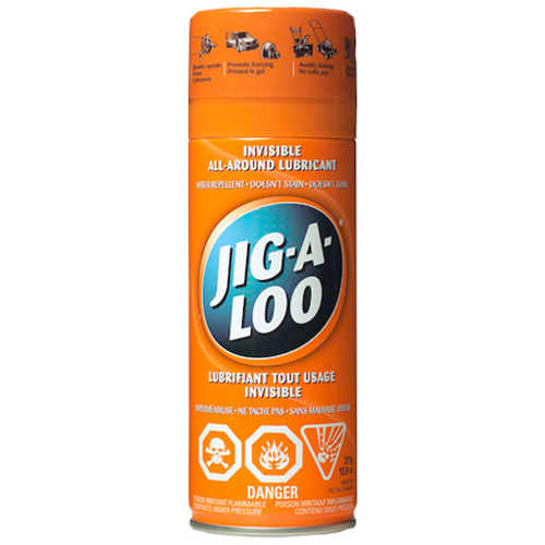 Lubrifiant &agrave; vaporiser Jig-A-Loo, Canette a&eacute;rosol Mukwa Safety Services