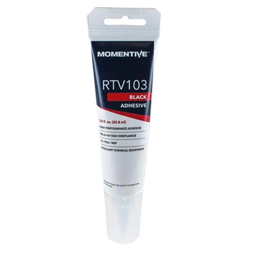 Momentive Silicone Sealant, Tube, Black Mukwa Safety Services