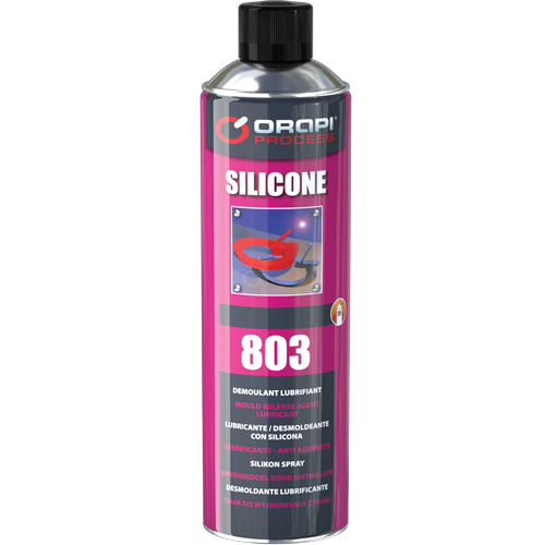 Lubrifiant synth&eacute;tique &agrave; base de silicone, Canette a&eacute;rosol Mukwa Safety Services
