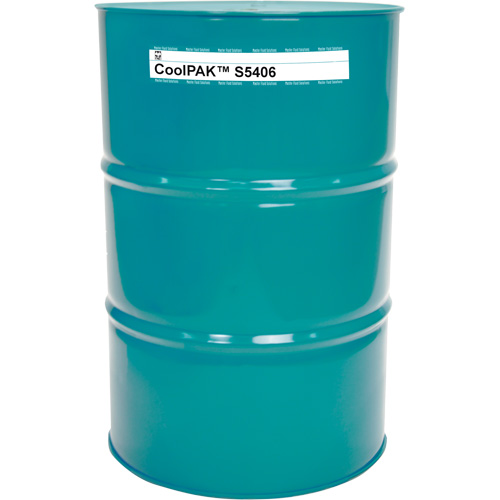 Huile pour le travail des m&eacute;taux semi-synth&eacute;tique pour gros travaux CoolPAK, Baril Mukwa Safety Services