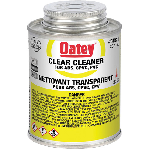Clear Pipe Cleaner, 250 ml, Bottle Mukwa Safety Services