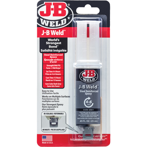 Adhesive, 25 ml, Syringe, Two-Part, Grey Mukwa Safety Services