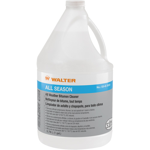 All-Season All-Weather Cleaner, 3.78 L, Jug Mukwa Safety Services