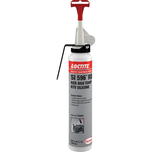 Superflex High Temp RTV Silicone Adhesive Sealant, Aerosol Can, Red Mukwa Safety Services