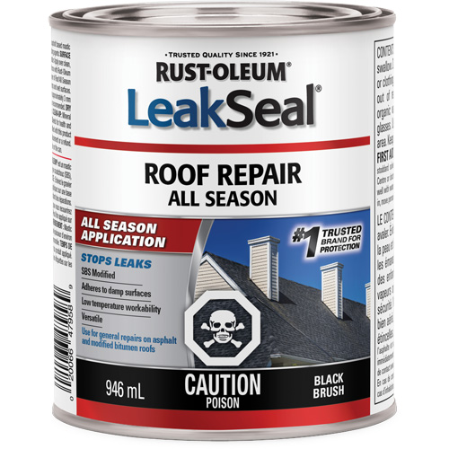 Produit de r&eacute;paration de toiture toutes saisons LeakSeal Mukwa Safety Services