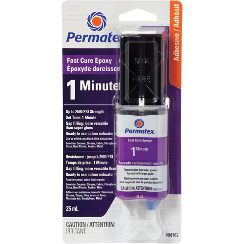 Gel Epoxy, 25 ml, Syringe, Two-Part, Clear Mukwa Safety Services