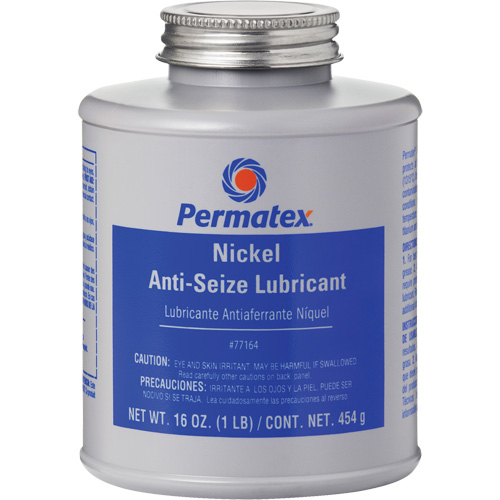 Lubrifiant antigrippant au nickel, Canette &agrave; dessus brosse, 2400°F (1316°C) temp. max. Mukwa Safety Services