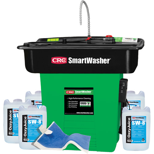 Trousse de bassin de nettoyage de pi&egrave;ces Supersink SmartWasher SW-828 Mukwa Safety Services