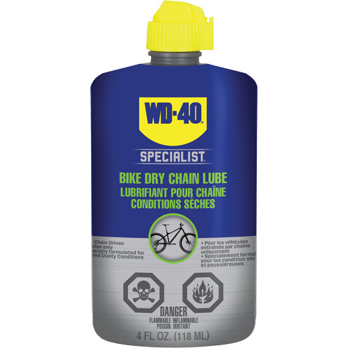 Bike Dry Chain Lubricant, Bottle Mukwa Safety Services