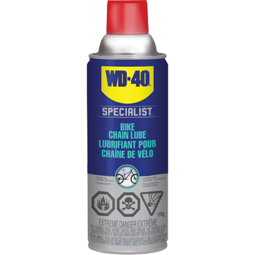 Lubrifiant pour chaîne de v&eacute;lo, Canette a&eacute;rosol Mukwa Safety Services