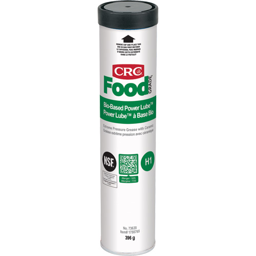 FoodGrade Bio Based Power Lube Extreme Pressure Grease with Ceramic, Cartridge Mukwa Safety Services